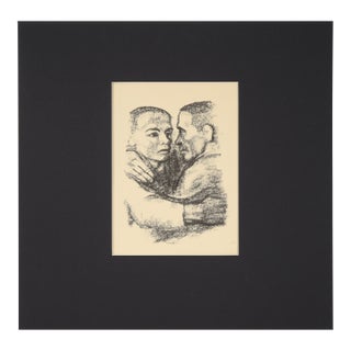 "Brotherhood" Lithograph by Käthe Kollwitz For Sale