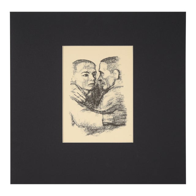 "Brotherhood" Lithograph by Käthe Kollwitz For Sale