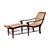 Vintage Chaise Lounge Chair - Hand Caned For Sale - Image 10 of 11