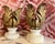 Metal Italian Renaissance Gilded Iron Candleholders on Carrara Marble Sockles, Set of 2 For Sale - Image 7 of 11