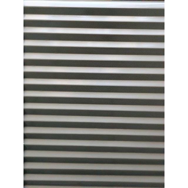 Metal Rotating Metal Console Table, Italy, 1990s For Sale - Image 7 of 8