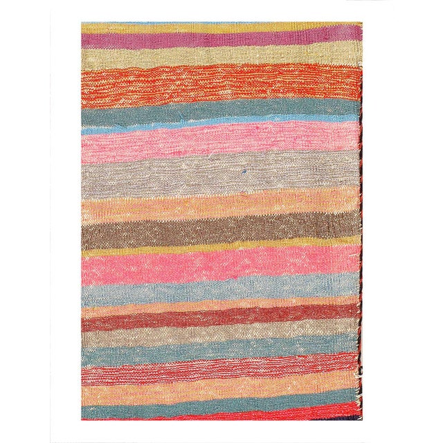 Traditional Pasargad DC Vintage Turkish Hand Knotted Saddle Bag Rug For Sale - Image 3 of 3