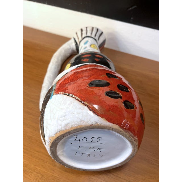 1950s Vintage Ceramic Vase by Eugenio Pattarino, 1950s For Sale - Image 5 of 12