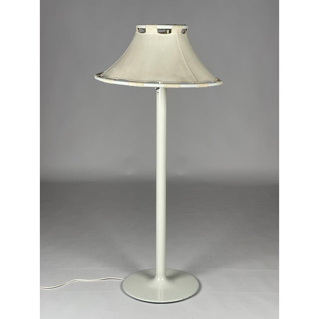 White Scandinavian Floor Lamp by Anna Ehrner, 1970s For Sale - Image 8 of 8