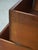 Vintage French Country Walnut Finish Low Dresser For Sale - Image 4 of 17