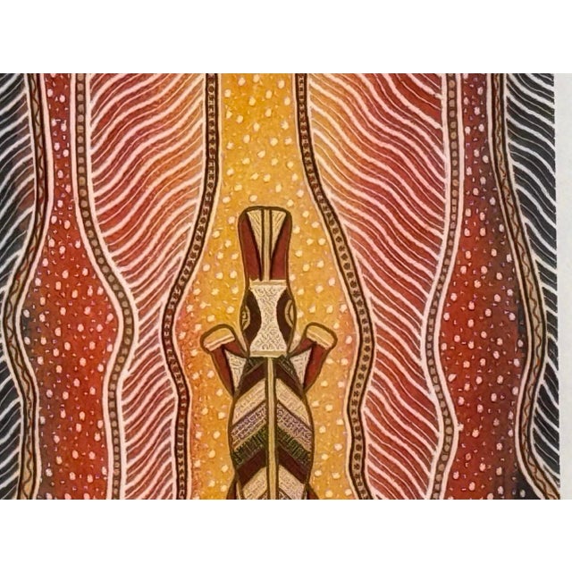 Richard Bell “Duck Rat” Signed & Numbered Aboriginal Serigraph, Edition 557/1000, Framed For Sale In Providence - Image 6 of 8