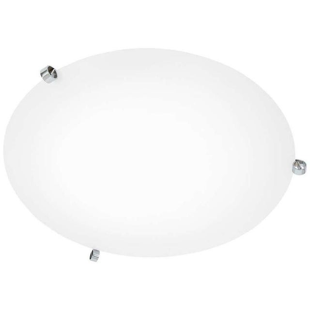 Ögla Ceiling Lamp in Chrome and Opal Acrylic from Konsthantverk Tyringe 1 For Sale - Image 6 of 7