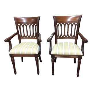 Vintage Arm Chairs, Nichols & Stone Furniture, the Pair For Sale