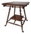 Antique Solid Wood Barley Twist Lamp Side/Table With Claw Feet After Merklen Furniture Company For Sale