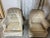 Textile Pair of Vintage Hammary Tufted Velvet Lounge Chairs – Warm Camel Beige (Non-Swivel) For Sale - Image 7 of 12