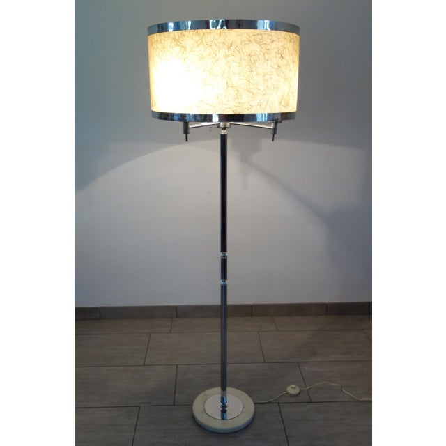Space Age Three-Light Floor Lamp attributed to Scolari, 1970s For Sale - Image 15 of 15