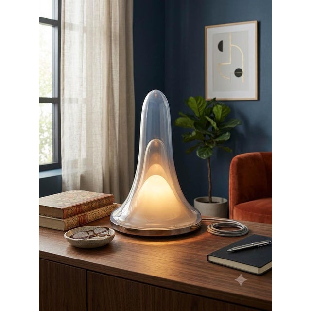 LS144 Table Lamp from Mazzega, Italy, 2000s For Sale - Image 10 of 11
