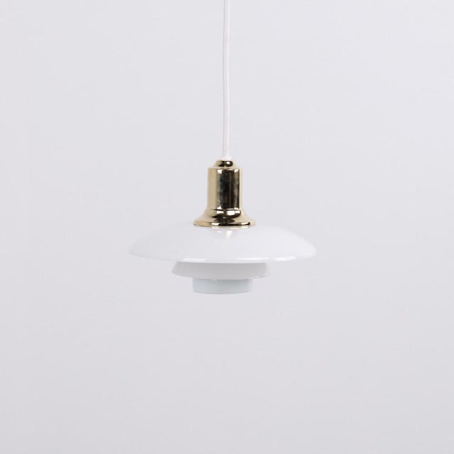 Model PH 2/1 Pendant Lamp in Brass by Poul Henningsen for Louis Poulsen For Sale - Image 10 of 12