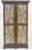 Wood Very Fine 1900s Antique Russian Brass Inlay Two Glass Doors Storage Cabinet For Sale - Image 7 of 13