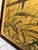 Gold Antique Japanese Hand Painted Panels a Pair For Sale - Image 8 of 12