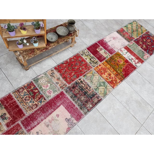 Vintage Anatolian Decorative Rug For Sale - Image 6 of 9