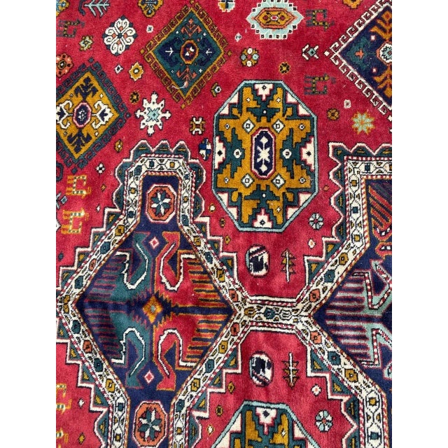 Large Vintage Caucasian Azerbaïdjan Rug For Sale - Image 18 of 18