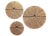Mid-Century Modern Wall Sculptures Jute Trio Metal Frame For Sale - Image 3 of 9
