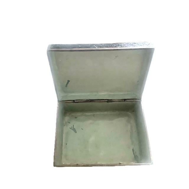 Antique Chinese Cloisonne Enamel Bronze/Copper Box For Sale In Los Angeles - Image 6 of 7