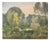 Alfonso Corradi, Woodland Landscape, Late 19th Century, Oil Painting on Panel For Sale