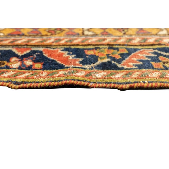 Antique Qashqai Rug 4'9'' x 6'8'' For Sale - Image 9 of 12