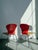 Wood Knoll Sprite Stacking Chairs by Ross Lovegrove — Two-Tone Wood & Red — Pair For Sale - Image 7 of 12