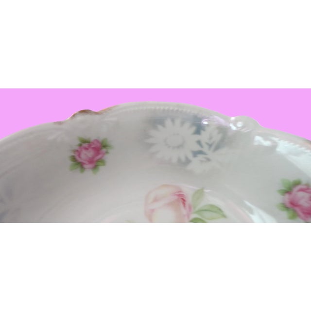 Antique Porcelain Serving Bowl, Bavaria For Sale - Image 10 of 10