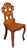 Antique Reception Hall Chair, Scottish, Oak, Side, Occasional Seat, Victorian For Sale