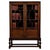 Antique English Oak Glazed Display Cabinet, 1900s For Sale - Image 12 of 12