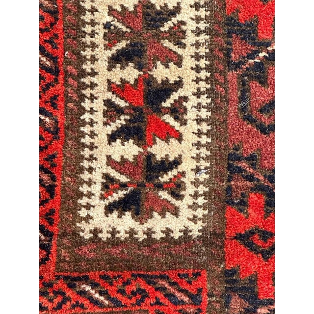 Turkmen Baluch Rug, 1930s For Sale - Image 13 of 18