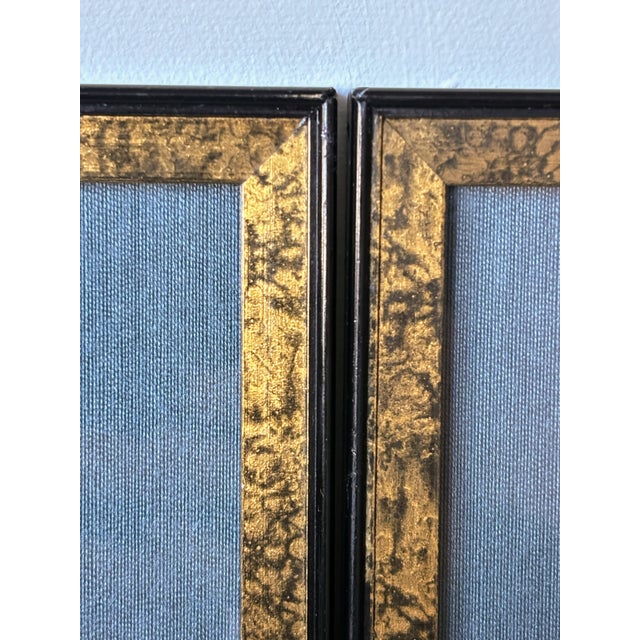 Chinese Qing Dynsty Embroidered Civil Rank Silver Pheasant Badge Robe Set Framed For Sale - Image 12 of 13