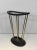 Attributed to Jacques Adnet, Ebonized Wood and Brass Umbrella Stand For Sale - Image 9 of 13