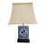 Late 20th Century Asian Blue and White Lamp For Sale