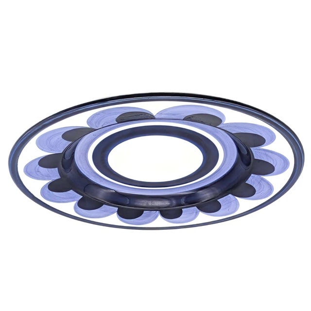 Vintage Arabia of Finland "Paju" 14" Round Serving Platter For Sale - Image 10 of 12