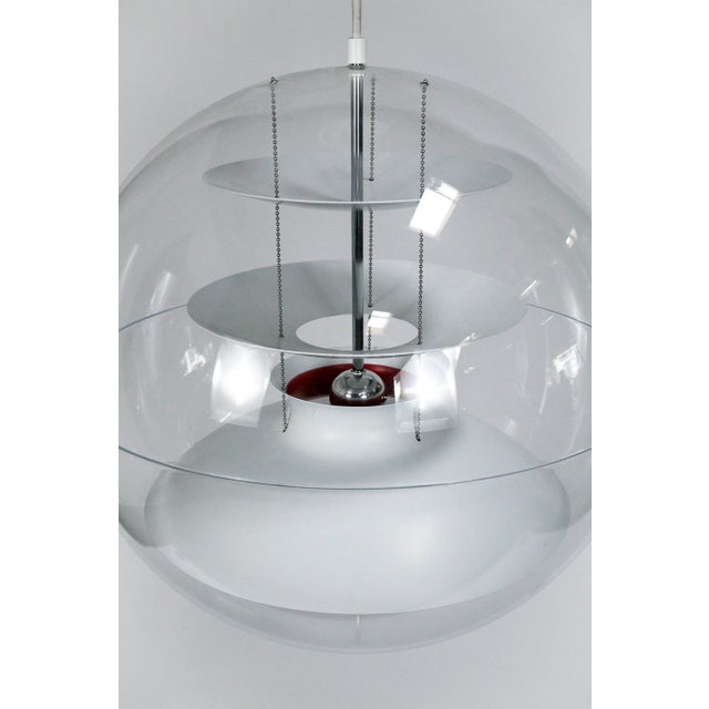 Verpan Verner Panton "Panto Lamp" Hanging Sphere Light For Sale - Image 4 of 12