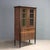 Brown Vintage Showcase Cabinet, 1960s For Sale - Image 8 of 8