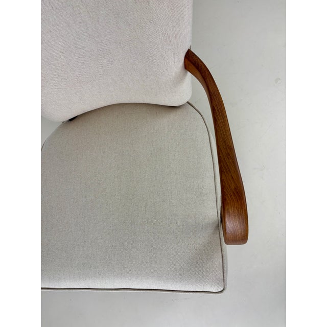 H-237 Armchair by J. Halabala, 1950s For Sale - Image 11 of 14
