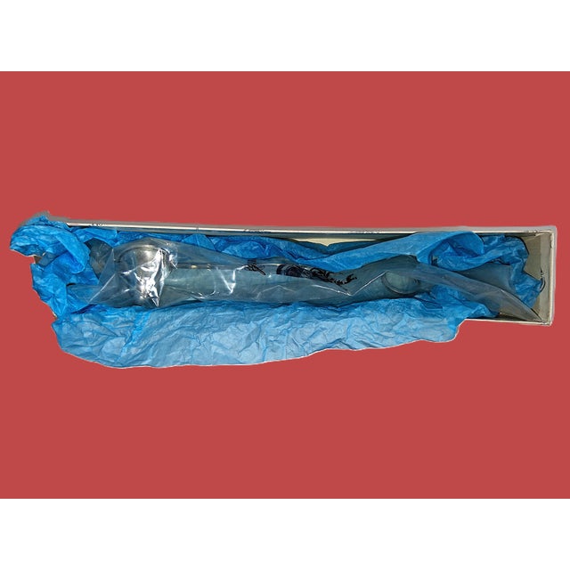 Metal Randahl Sterling Silver Arts & Crafts 8" Candle Snuffer #4 in Original Box For Sale - Image 7 of 8
