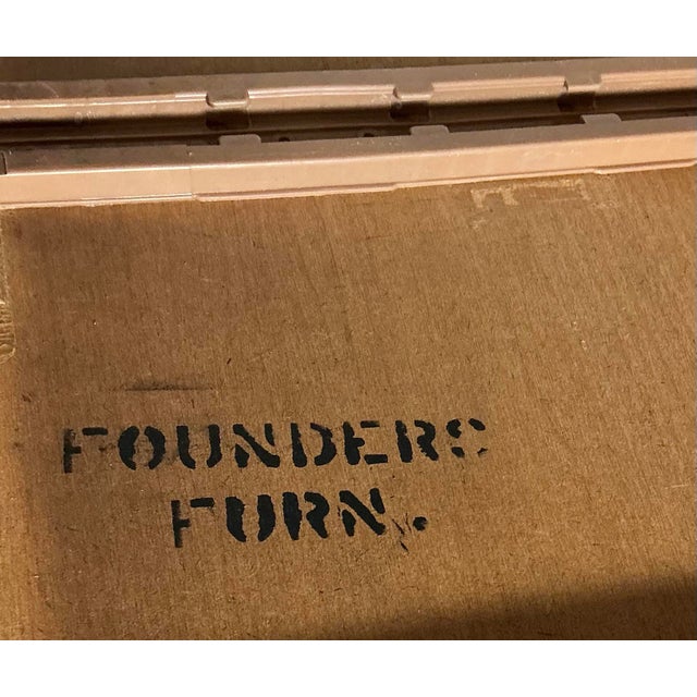 1960s Mid-Century Modern Founders Furniture Bedroom Set Armoire, Dressers - 3 Piece For Sale - Image 11 of 12