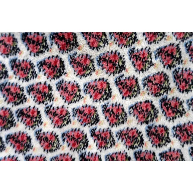 Textile 1970s Handmade Vintage Indian Seraband Rug 3' X 5.3' For Sale - Image 7 of 11