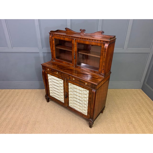 Regency Inlaid Mahogany Side Cabinet, 1810 For Sale - Image 14 of 18