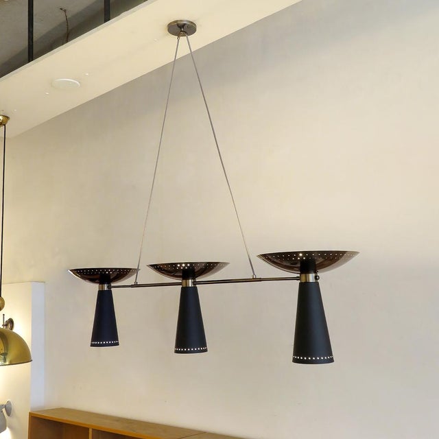 Brass Calice-3™ Chandelier by Gallery L7 For Sale - Image 8 of 11