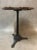 Antique Cast Iron and Marble Pedestal For Sale - Image 3 of 14