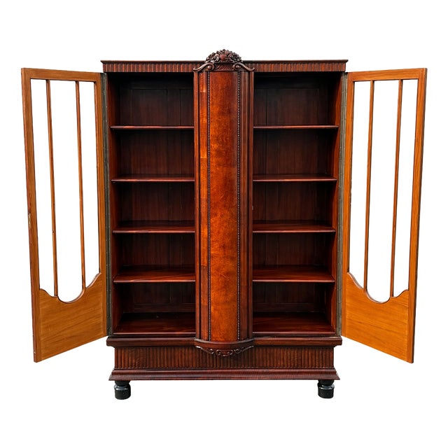 Vintage Louis XVI Style Display Cabinet, 1920s For Sale