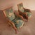 2000 - 2009 Directoire Painted Lounge Chairs, Set of 2 For Sale - Image 5 of 18