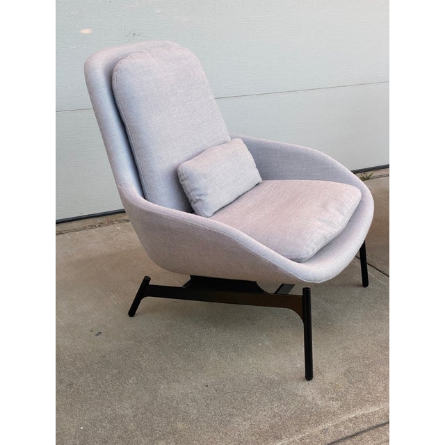 Modern Pair of Field Lounge Chairs by Blu Dot For Sale - Image 3 of 11