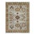 10x14 Gray Hand-Knotted Wool Botanical Accent Border Geometric Modern Carpet Rug For Sale