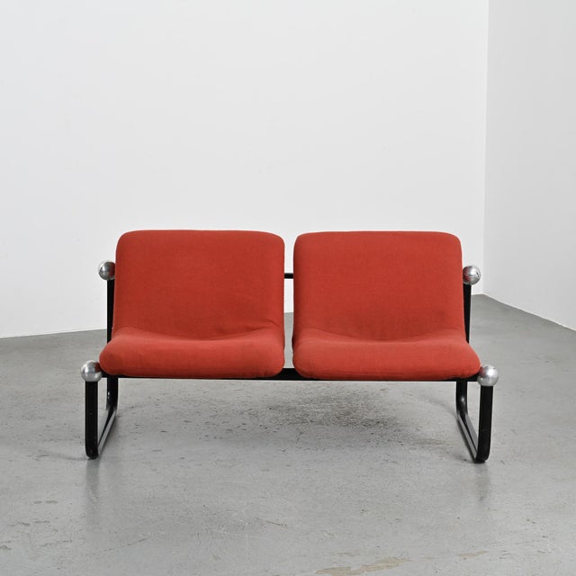 2-Seater Bench by Marc Held for Airborne, France, 1970 For Sale - Image 10 of 10