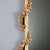 Wood Early 20th Century Carved and Gilded Wood Mirror For Sale - Image 7 of 14