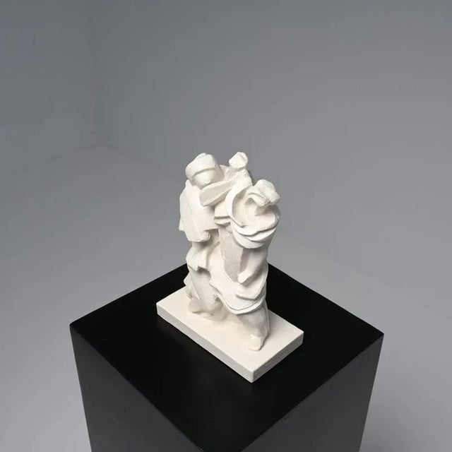 Jan Keustermans, Abstract Sculpture, 1990s, Plaster For Sale - Image 12 of 14